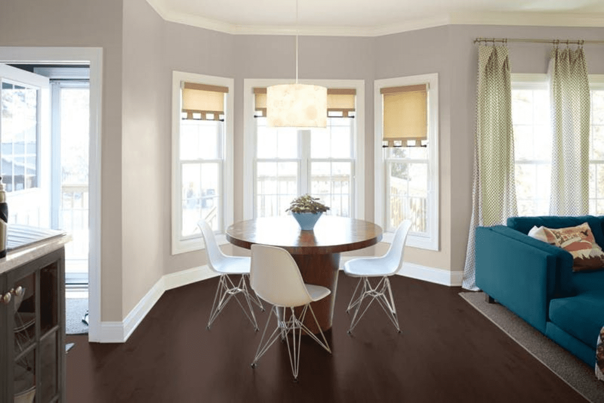 rustic greige will be sure to help your color scheme flow freely