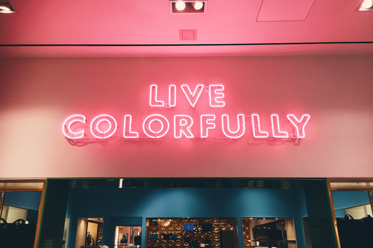 whether its viva magenta or other colors, a new year is a blank canvas in an unconventional time or pure joy filled time