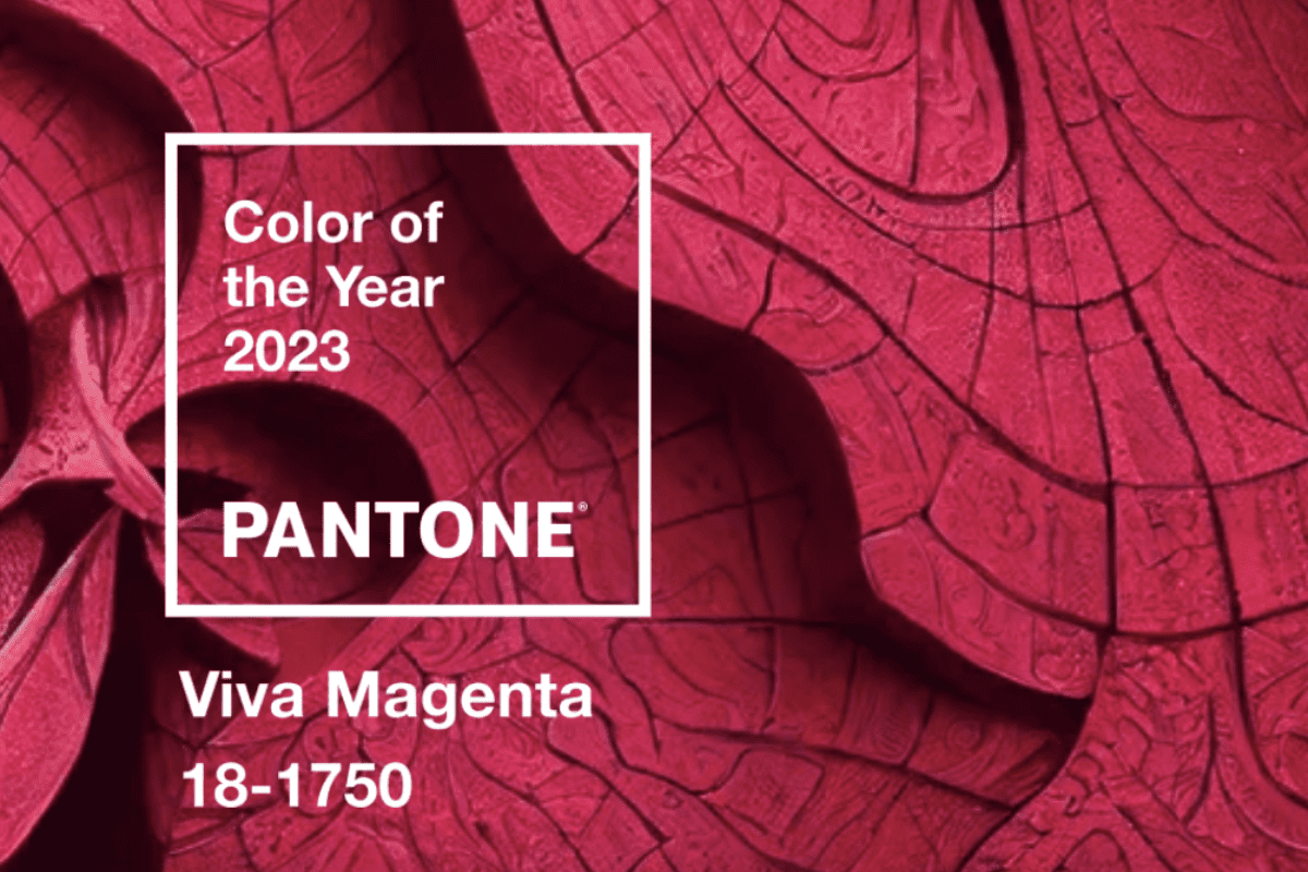2023 color of the year viva magenta from pantone color institute
