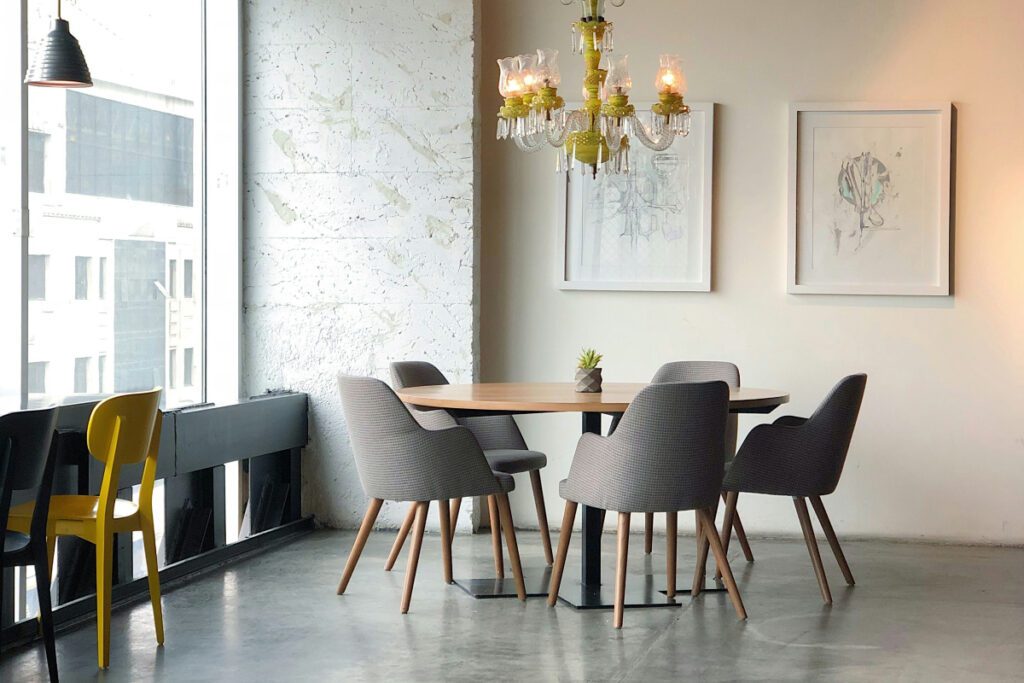 maximalist decor ideas include vintage pieces or items from different eras