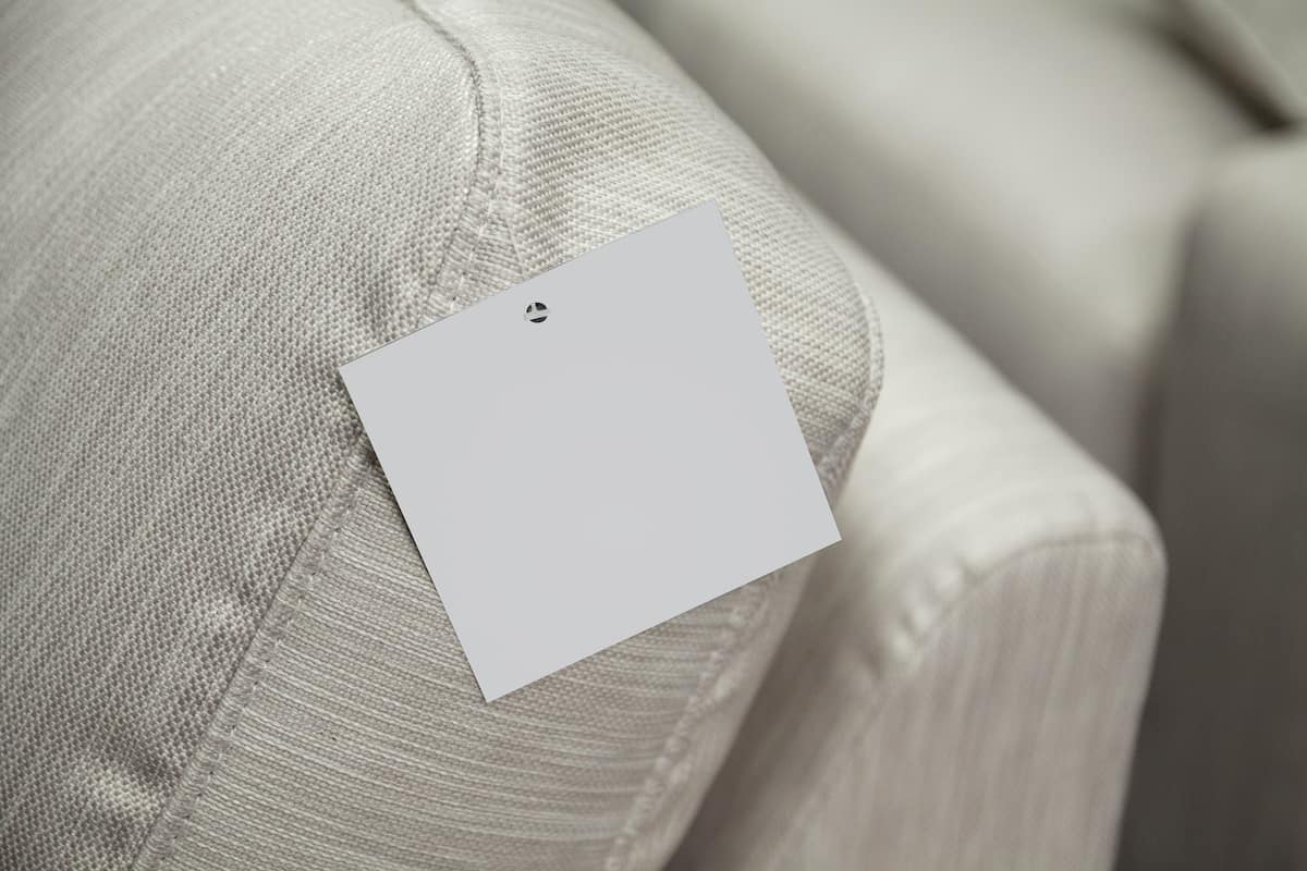 sofa tag