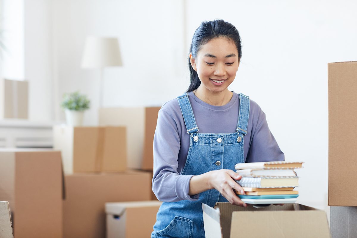 Pack yourself to save money on your move.