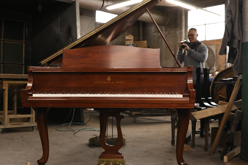 Inside the factory of Park Avenue Pianos where they restore Steinway pianos
