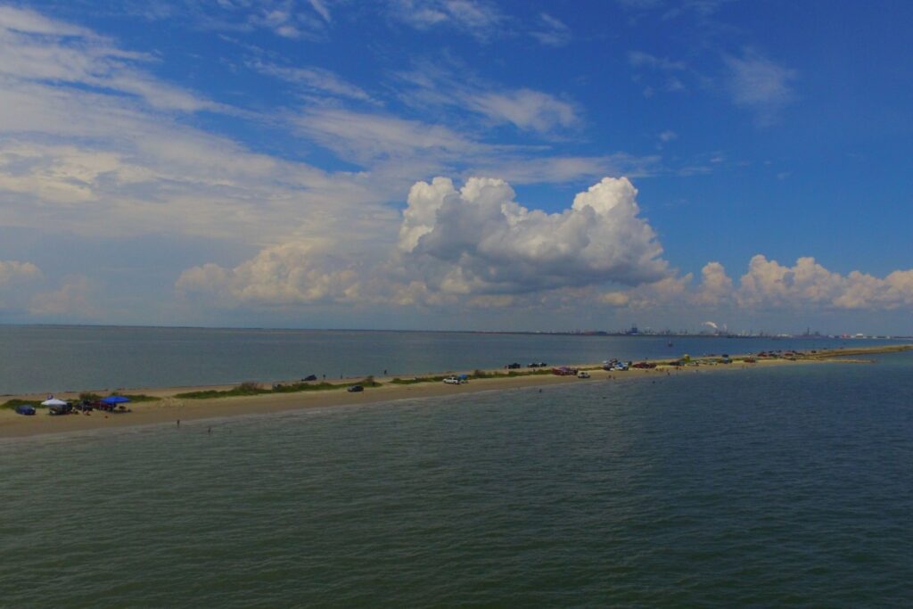 Beautiful coastal views in Texas City, just outside Houston